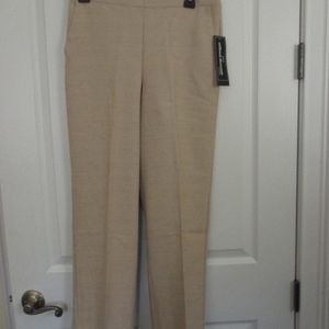Alfred Dunner tan pants - sz 8P - MSRP $48.00